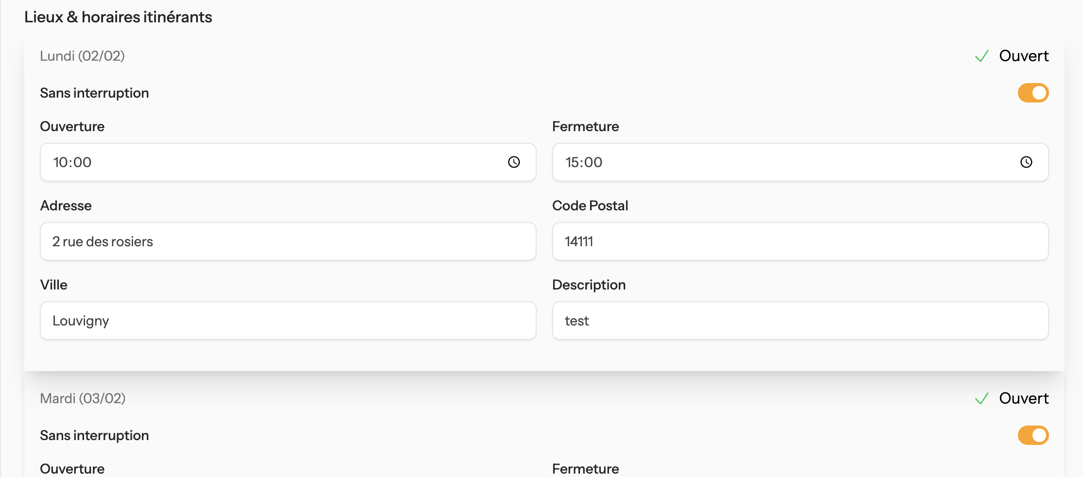 Slot management preview